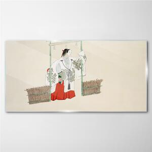 Üvegkép Ázsiai hagyományos kimonó
