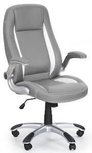 Saturn irodai szék, szürke/fehér