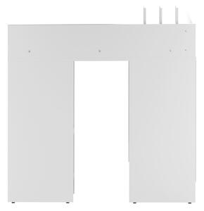 Íróasztal fehér asztallappal 94x94 cm Wall – TemaHome