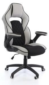 Sonic irodai szék, szürke/fekete