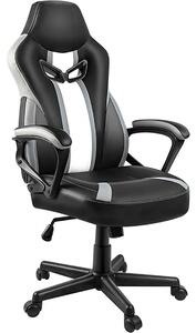 Helios gamer szék szürke fekete
