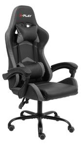Hamilton gamer szék szürke fekete