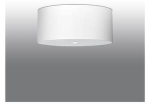 Fehér mennyezeti lámpa textil búrával ø 60 cm Volta – Nice Lamps