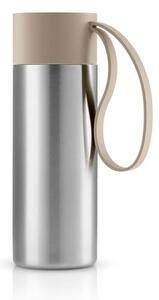 Bézs-ezüstszínű termobögre 350 ml – Eva Solo