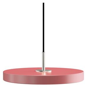 Rózsaszín LED függőlámpa fém búrával ø 31 cm Asteria Mini – UMAGE