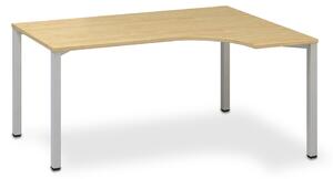 ProOffice B ergonomikus asztal 180 x 120 cm, jobb, vadkörte
