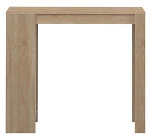 Bárasztal tölgyfa dekoros asztallappal 50x115 cm Aravis – TemaHome