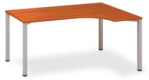 ProOffice B ergonomikus asztal 180 x 120 cm, jobb, cseresznye