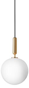 Függőlámpa Nuura Aps, Miira 1 Large, dimmable, Arany / Sárgaréz, Nappali, Üveg, Dizájn