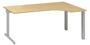 ProOffice C ergonomikus asztal 180 x 120 cm, jobb, vadkörte