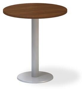 ProOffice tárgyalóasztal, átmérője 70 cm, dió