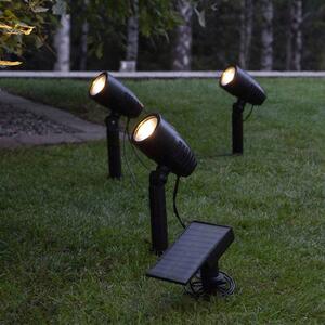 LED szolár földi tüske spot Powerspot 3 db-os