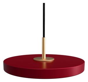 Piros LED függőlámpa fém búrával ø 15 cm Asteria Micro – UMAGE