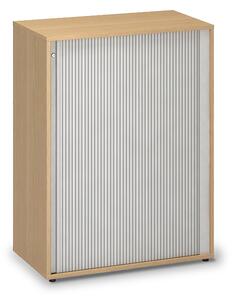 ProOffice közepes redőnyszekrény 80 x 45 x 106,3 cm, bükkfa