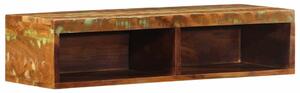 Tömör újrahasznosított falra szerelhető TV-szekrény 80x30x19 cm