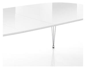 Bővíthető étkezőasztal fehér asztallappal 105x170 cm Elegant – Tomasucci