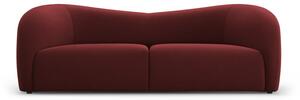 Borvörös bársony kanapé 197 cm Santi – Interieurs 86