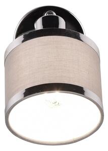 Bézs-ezüstszínű fali lámpa ø 10 cm Arosa – Trio