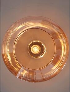 Barna mennyezeti lámpa üveg búrával ø 35 cm Verona – it's about RoMi