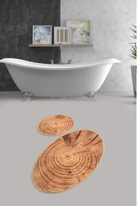 Wood fürdőszobaszőnyeg 2 darabos szett