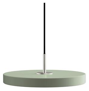 Világoszöld LED függőlámpa fém búrával ø 31 cm Asteria Mini – UMAGE