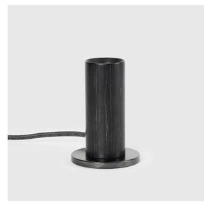Fekete asztali lámpa (magasság 12,5 cm) Knuckle – tala