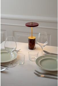 Piros márvány LED dimmelhető asztali lámpa fém búrával (magasság 25,5 cm) Asteria Move Mini – UMAGE