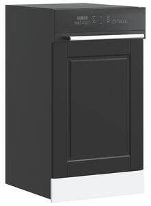 Mosogatógép panel Porto Fekete 45x1,5x57 cm Mérnöki fa