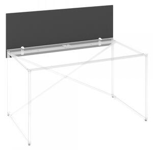 ProX Paraván 118 cm, különálló asztalhoz, Grafit / fehér