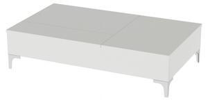 Esinti fehér dohányzóasztal 69 x 28 x 121 cm