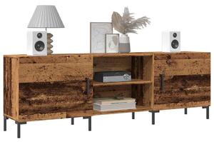 Antik fa színű szerelt fa TV-szekrény 150 x 30 x 50 cm