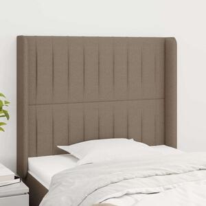 VidaXL Szövet Fejtámla Szárnyakkal - 93x16x118/128 cm