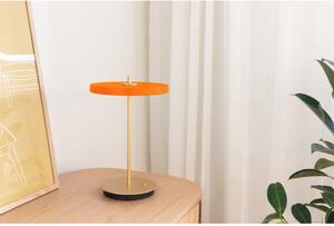 Narancssárga LED dimmelhető asztali lámpa fém búrával (magasság 31 cm) Asteria Move – UMAGE