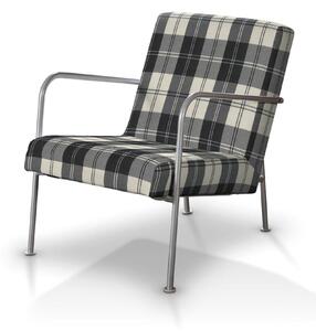 Huzat Ikea PS fotelhez termék színe fekete szövet fonott, mintás