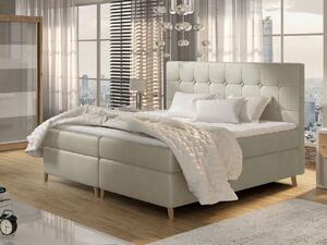 Franciaágy 140cm Citar (világos bézs)