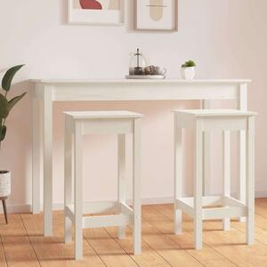 VidaXL Bárszék - 2 db - Fehér - 40x40x78 cm