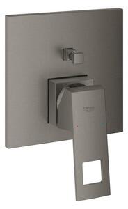 Zuhany és fürdő csaptelep GROHE EUROCUBE vakolat alatti rész nélkül csiszolt Hard Graphite 24062AL0