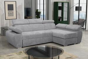 Sarokkanapé garnitúra Gozo Mini Premium (világosszürke) (P)