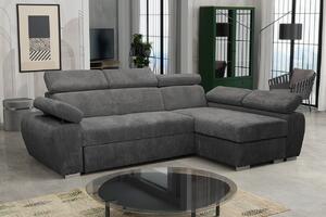 Sarokkanapé garnitúra Gozo Mini Premium (szürke) (P)