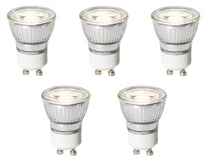 5 darabos GU10 dimmelhető LED izzó készlet 35mm 4W 230 lm 4000K