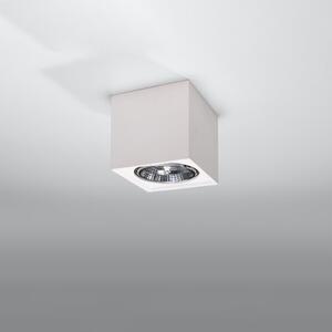 Fehér mennyezeti lámpa 14x14 cm Duozone – Nice Lamps