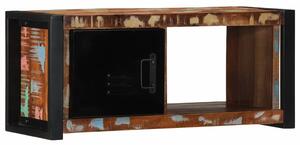 TV szekrény 80x30x35 cm tömörfa, újrahasznosított fa