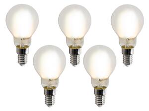 5 darabos Smart E14 LED izzó készlet P45 matt 4.2W 470 lm 2700-6500K