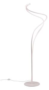 Fehér LED állólámpa fém búrával (magasság 160 cm) Nala – Trio Select