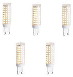 5 darabos G9 dimmelhető LED izzókészlet 5,5W 500 lm 2700K