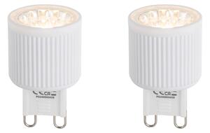 2 db G9 24 mm-es dimmelhető LED izzó szett 3W 300 lm 2700K