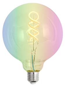 Okos E27 Dimmelhető LED Izzó G125 RGBW 4W 250lm 2700K