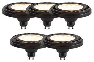 5 db GU10 3 fokozatú dimmelhető LED izzó AR111 8W 700lm 2700K szett