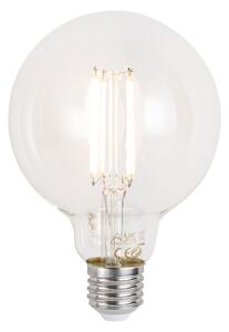 Okos E27 Dimmelhető LED Izzó G95 Átlátszó 7W 806 lm 2700-6500K Zigbee