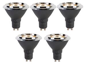 5 db GU10 dimmelhető LED izzó AR70 6W 450lm 2700K szett